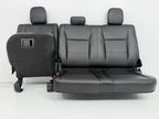 2015 - 2022 Ford F150 Super Duty Rear Seats, Extended Cab Black Leather Lariat