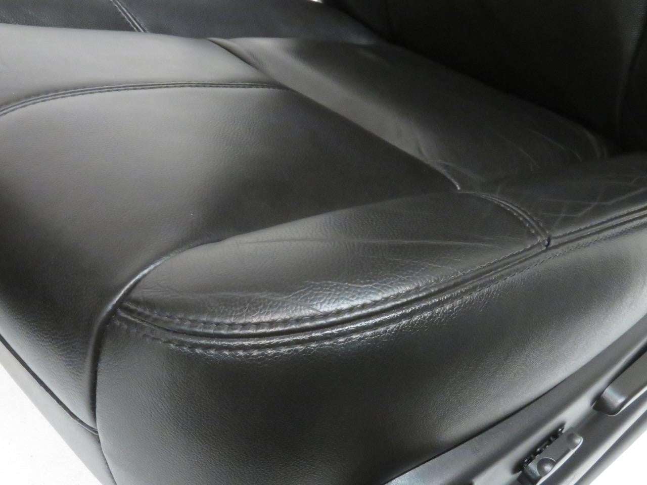 2007 - 2014 GM Silverado Tahoe Front Seats, LT Black Leather Lumbar Power Heated
