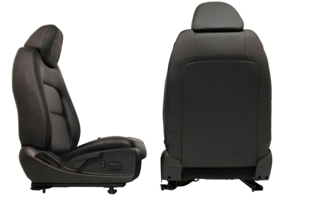 2015 - 2022 Chevy Colorado Seats Set – ZR2 Crew Cab Black Leather Power Heat