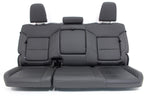 19-22 Silverado Sierra Heated Cooled Black Leather Seats Front & Rear Set OEM
