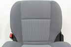 2015 - 2024 Ford Transit Front Seats, Gray Cloth w/ 10-Way Power Driver Seat