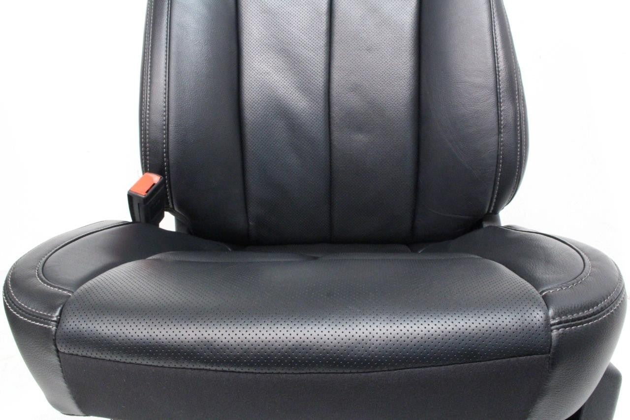 2015 - 2022 Ford F150 Super Duty Front Seats, Lariat Black Leather Ventilated
