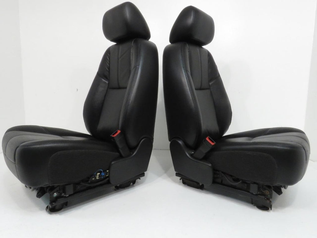 2007 - 2014 Sierra Silverado Front Seats, LT2 Black Leather, Heated & Powered