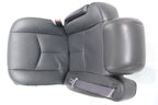 99-06 Sierra Silverado Front Seats, Dark Pewter Leather, Power Lumbar Bolster