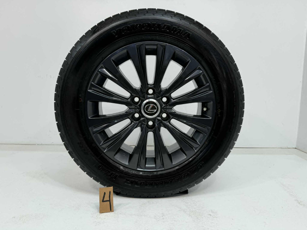 19" Lexus GX460 OEM Wheels Set 4 Dark Gray Sport Design Yokohama Tires 265/55R19