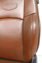 2002 - 2018 Ram Longhorn Seats Set, Crew Cab Cattle Brown Leather Heat & Cool