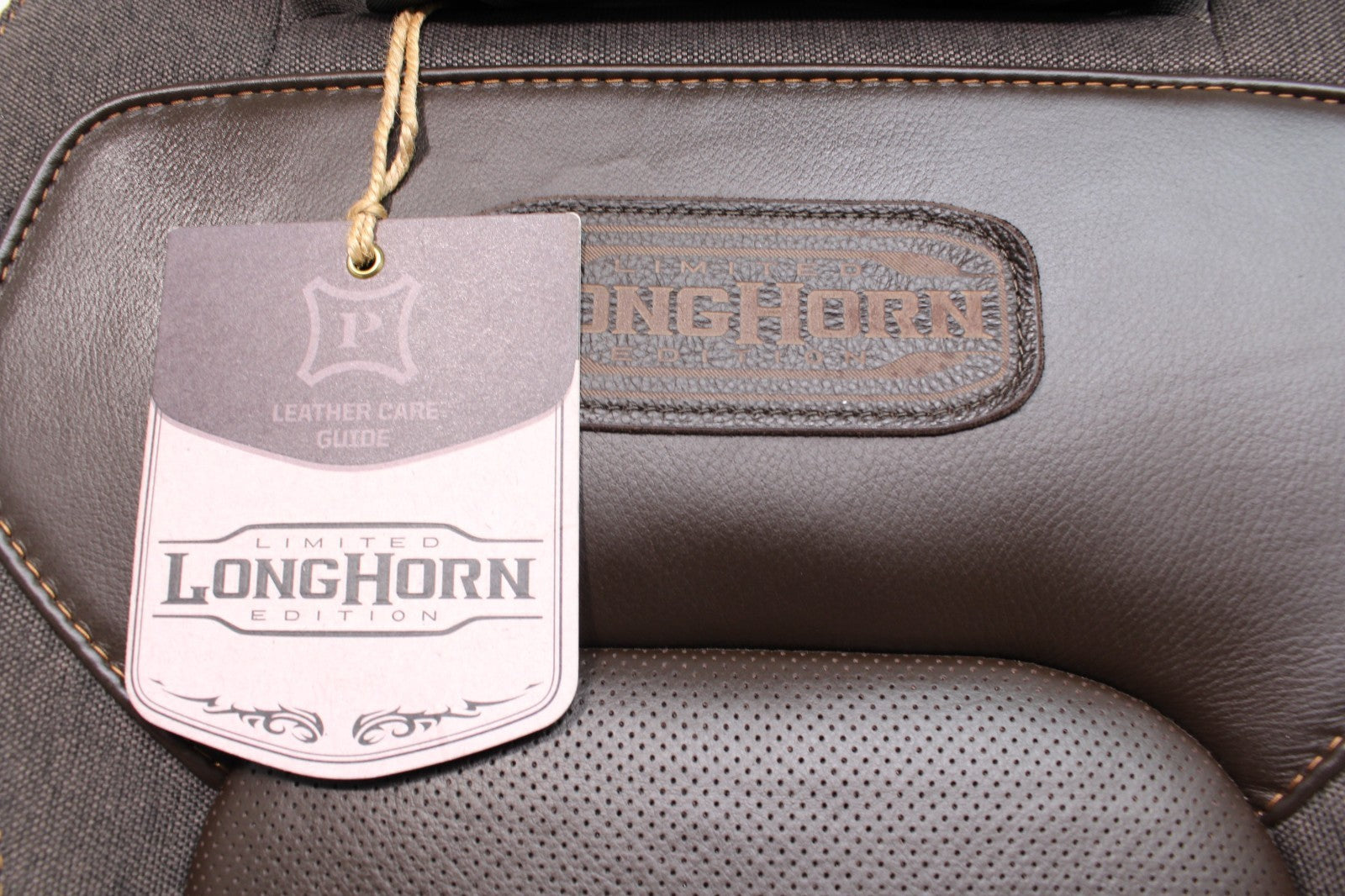 2019 - 2025 Ram 1500 Longhorn Saddle Leather Heated & Cooled Front Seats Takeout