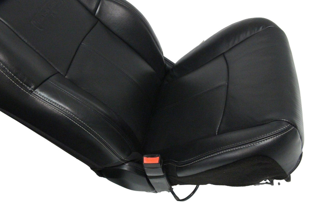 2002 - 2018 Ram Front Seats, Laramie Black Leather Heated Cooled w/ Memory