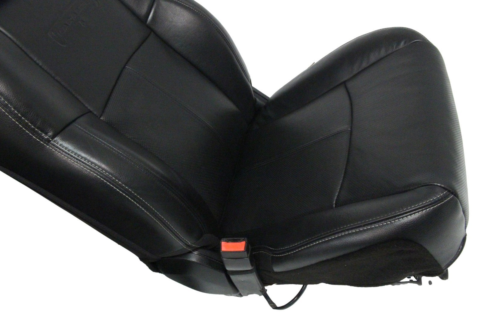 2002 - 2018 Ram Front Seats, Laramie Black Leather Heated Cooled w/ Memory