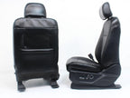 2015-2022 Ford F150 Super Duty Lariat Front Seats, Black Leather Heat Ventilated
