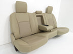 2013 - 2018 Dodge Ram Seats & Console, Tan Leather Laramie Heated Cooled