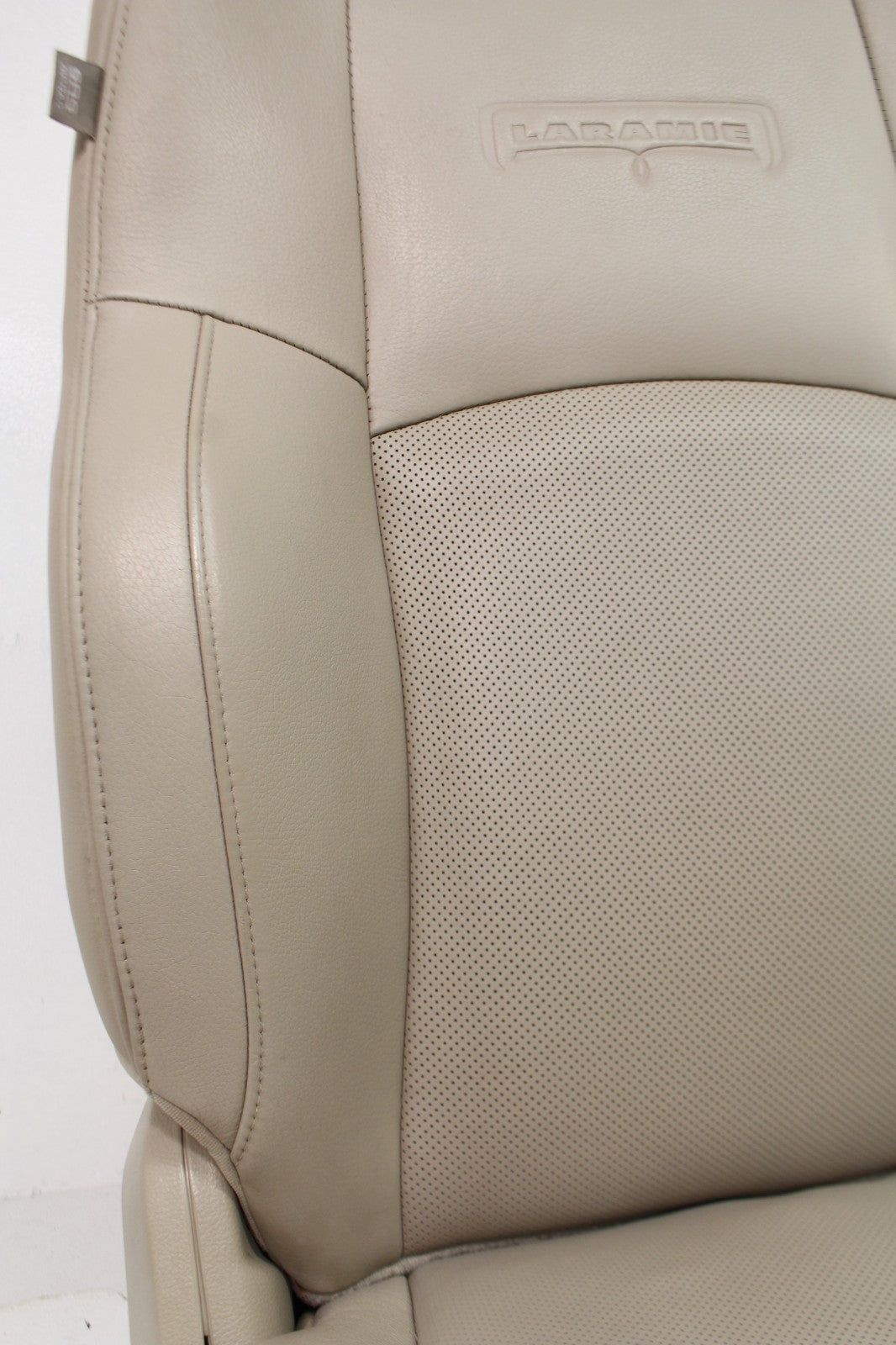 2009 - 2018 Ram Seats, Laramie, Frost Beige Tan Leather w/ Heating & Ventilation