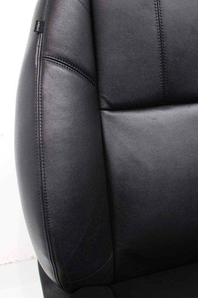 2007-2014 GM Silverado Tahoe Front Seats, LT Black Leather Lumbar w Driver Power