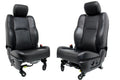 2002 - 2018 Ram Front Seats, Laramie Black Leather Heated Cooled w/ Memory