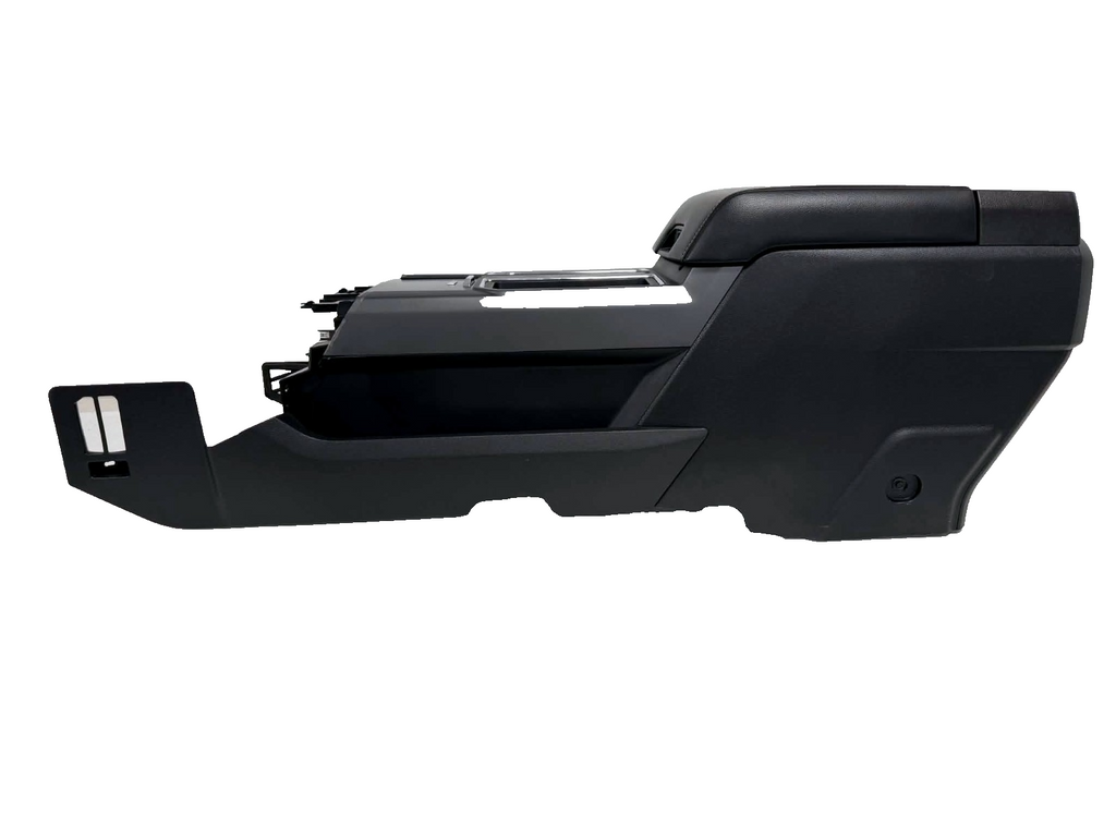 15-22 F150 Super Duty Center Console & Install Kit - Lariat Black Gray Rear Heat