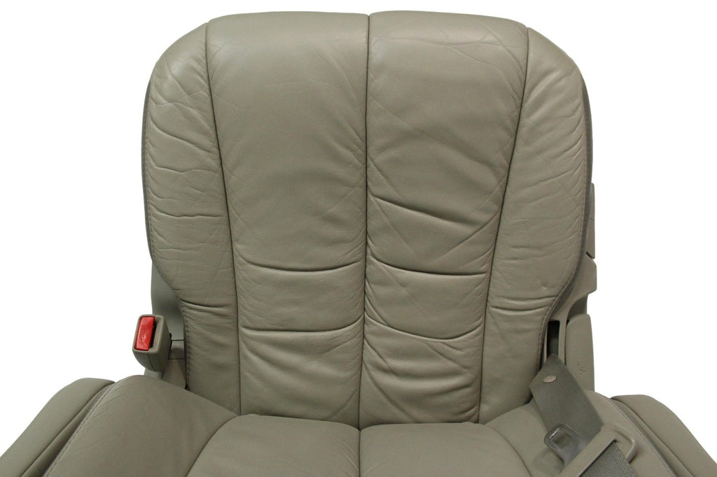 2011-2020 Toyota Sienna Second Row Recliner Seats, Bisque Beige Leather w/ Belts