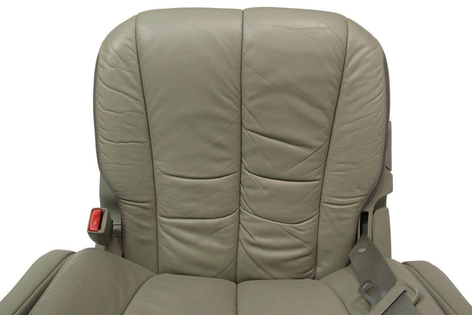 2011-2020 Toyota Sienna Second Row Recliner Seats, Bisque Beige Leather w/ Belts