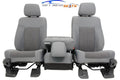 1999 - 2016 Ford Super Duty Front Seats, XL Steel Gray Cloth Manual w/ Jumpseat