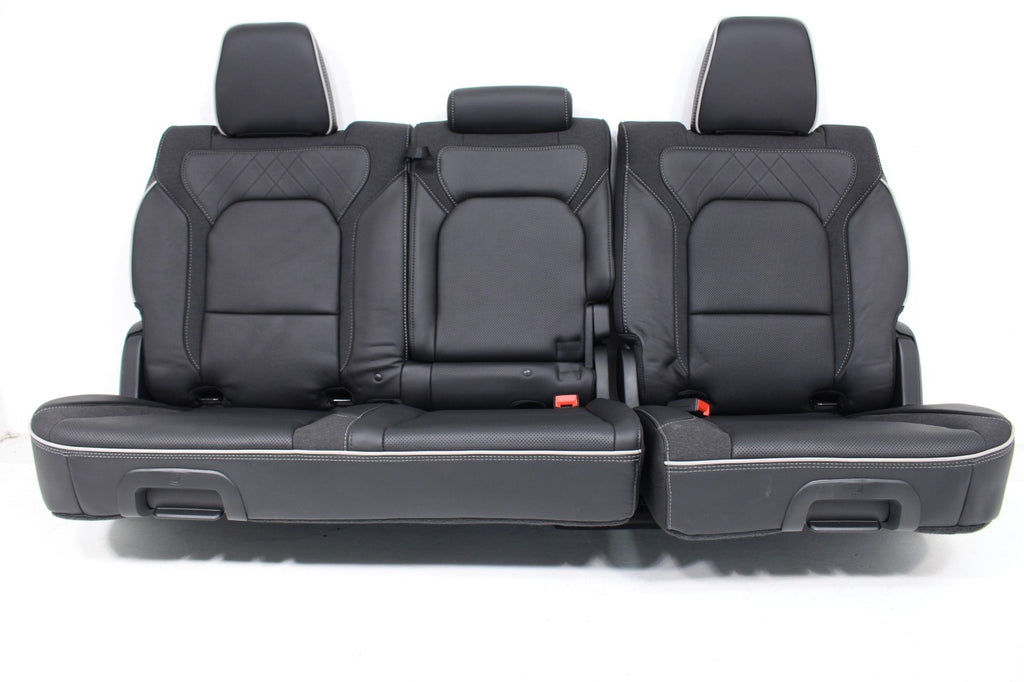 2019 - 2026 Ram 1500 Seats, Crew Cab Set, Limited Black Quilted Leather Massage