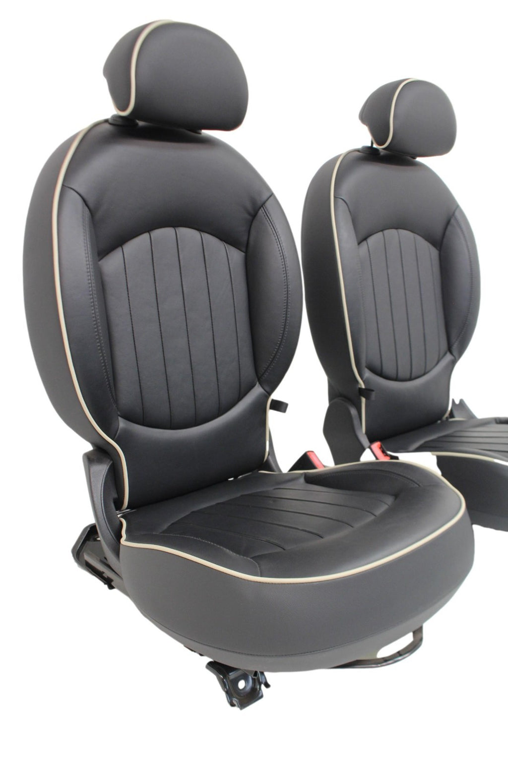 2011-2016 Mini Countryman R60 Seats, Lounge Leather Front Rear Bucket Set Black