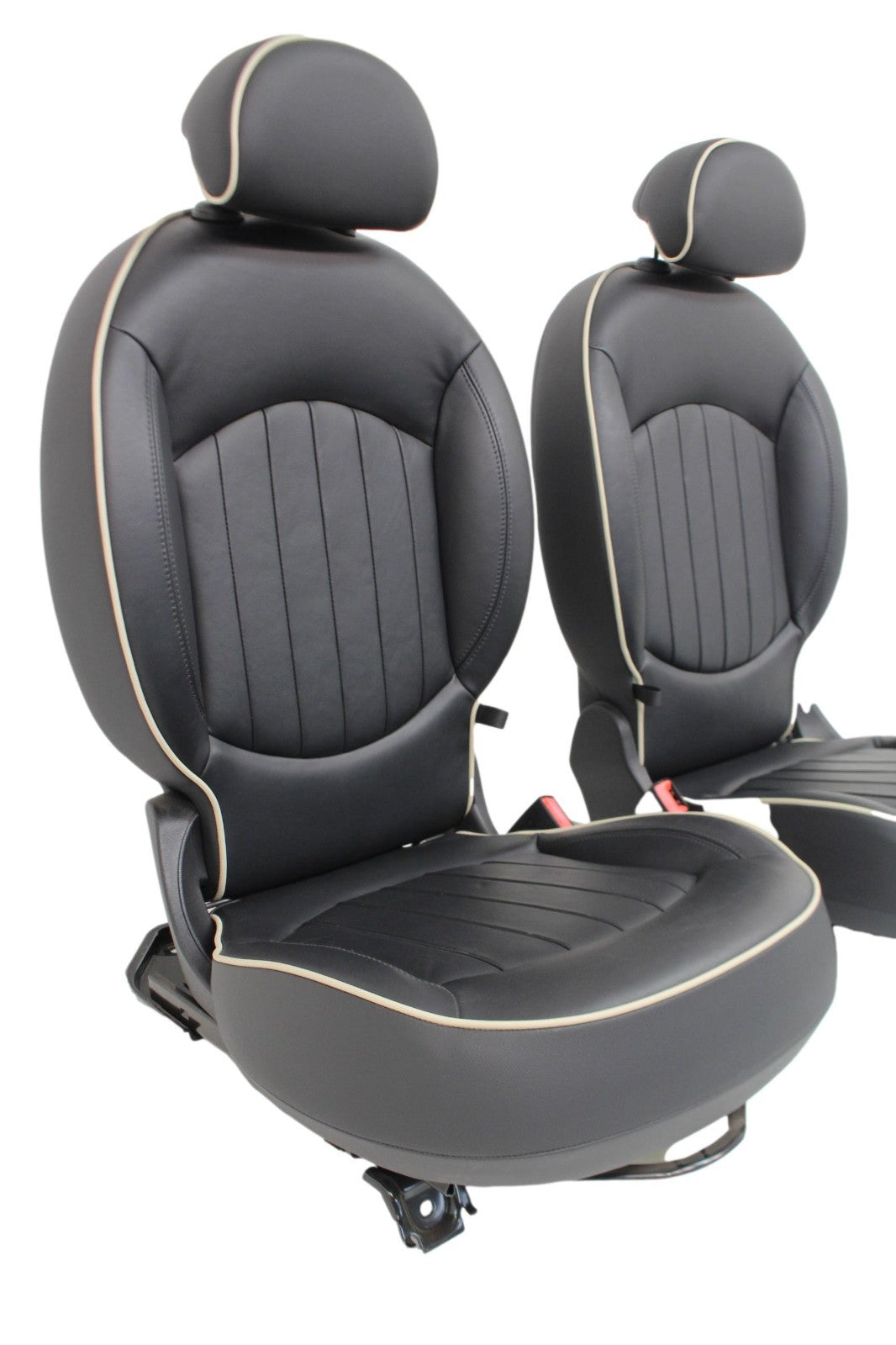 2011-2016 Mini Countryman R60 Seats, Lounge Leather Front Rear Bucket Set Black
