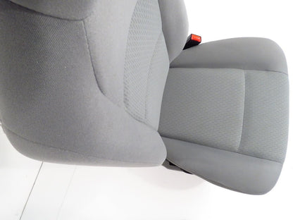Ford VAN SEATS E150 E250 E350 front bucket VAN seats GRAY w/ ARMRESTS ECONOLINE