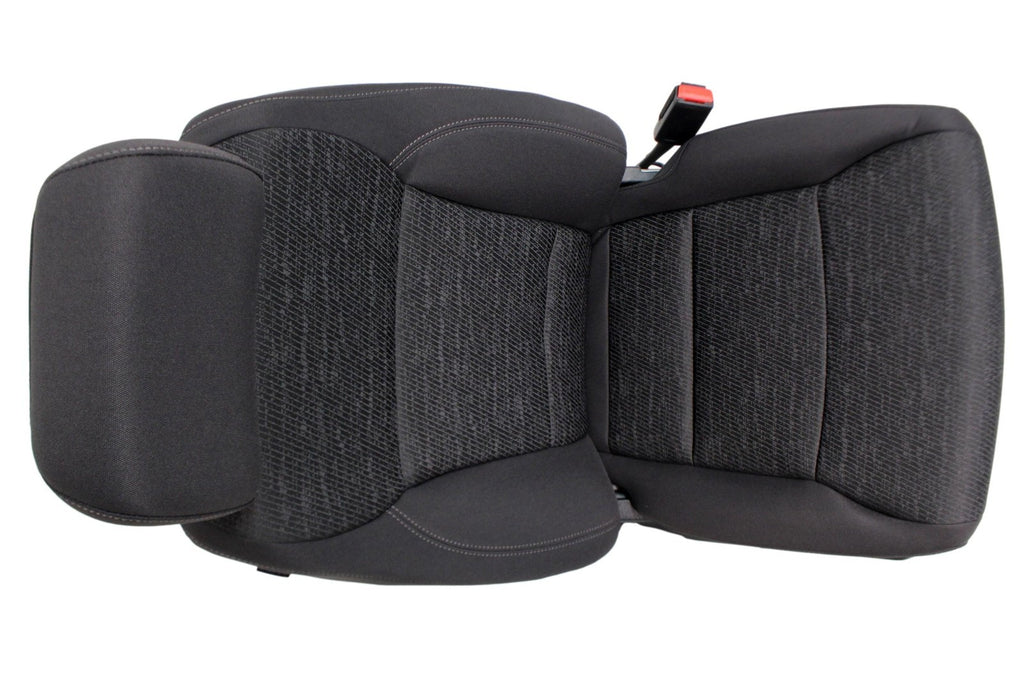 2021 - 2026 Ford F150 & Super Duty Front Seats, Sport Black Cloth Power Heat XLT