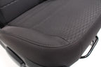 2009-2024 Dodge Ram Seats, Quad Cab Front & Rear, Manual Black Cloth w/ Jumpseat