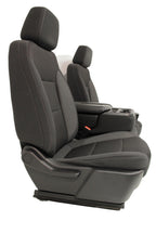 2019 - 2026 Chevy Silverado Split Bench Seat, LT Black Cloth w/ Power Driver