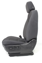 2019 - 2024 Chevy Silverado GMC Sierra Power Driver Seat Black Cloth Upgrade Kit