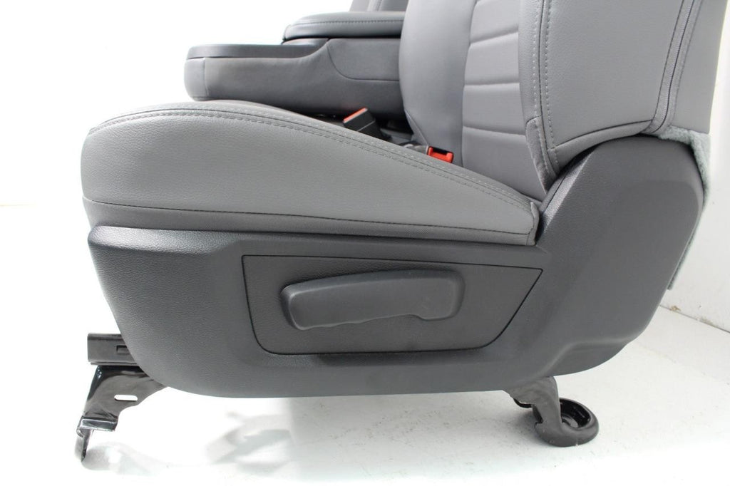 2009 - 2018 Dodge Ram Front Seats, Gray Vinyl Manual Bench w/ Center Fits 2002+