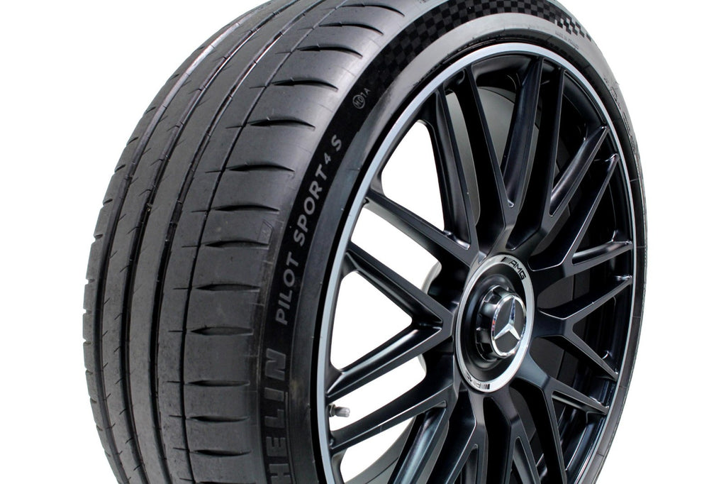 22 - 25 Mercedes SL63 AMG 21" Forged 10-Spoke Wheels Tires Michelin PS4S OEM Set