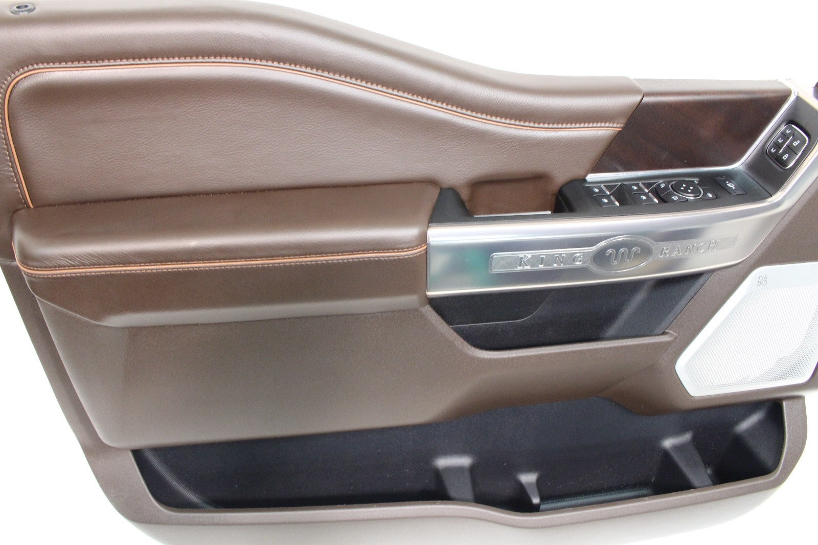 2023 - 2025 Ford Super Duty King Ranch Door Panels, Full Set, Brown Leather OEM
