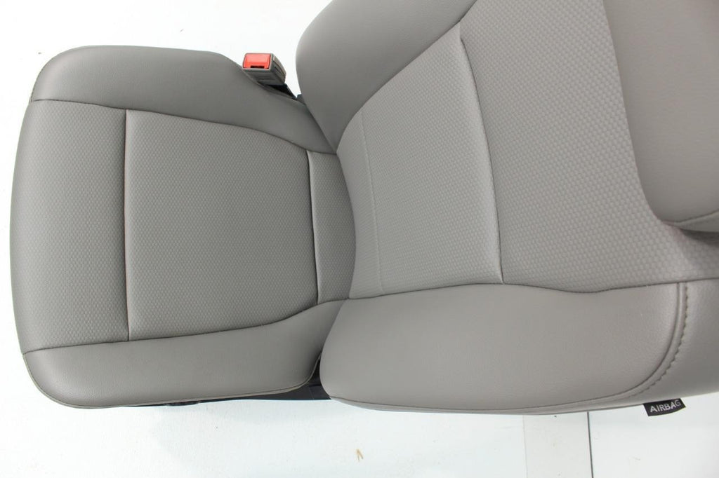 2015 - 2022 Ford F150 & Super Duty Front Seat Pair, All Cabs XL Earth Gray Vinyl