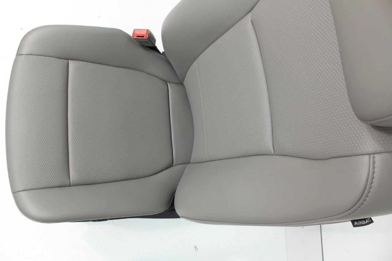2015 - 2022 Ford F150 & Super Duty Front Seat Pair, All Cabs XL Earth Gray Vinyl