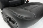 2003 - 2007 Hummer H2 Seats Set, Black Leather Powered Heated OEM
