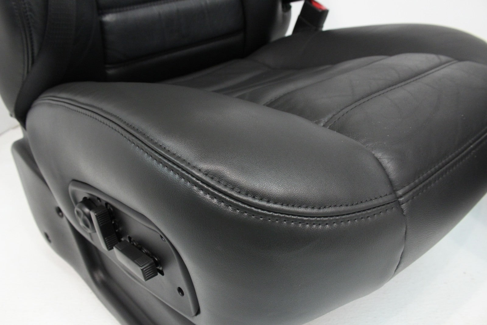 2003 - 2007 Hummer H2 Seats Set, Black Leather Powered Heated OEM