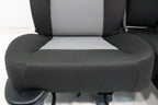 1998 - 2011 Ford Ranger Seats, 60-40 Split Bench, Black Gray Cloth, Extended Cab