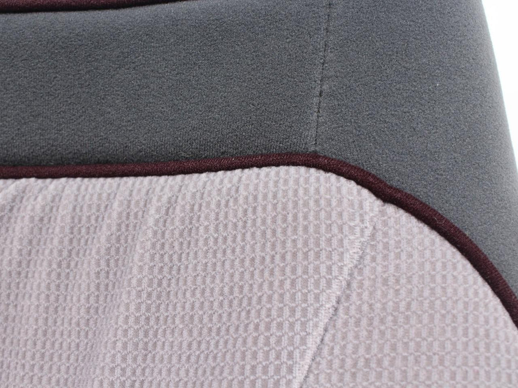 Ford Econoline Front Bucket Seats, Powered Gray Cloth w/ Folding Armrests, 1997+
