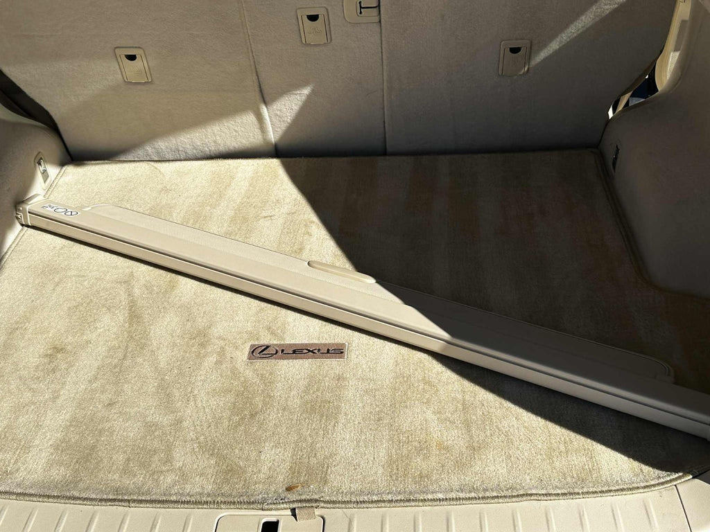2010 - 2015 OEM Lexus RX Rear Cargo Cover Retractable Privacy Shade, Tan