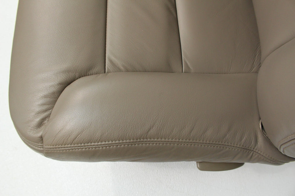1995-2000 Chevy Front Seats & Console, Neutral Tan Power Leather, GMT400 C/K