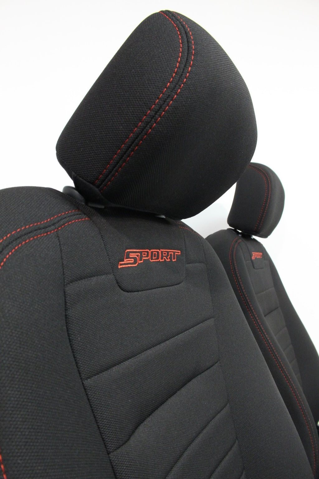 2015 - 2022 Ford F150 & Super Duty Front Seats, XLT Sport Black Cloth Power Heat