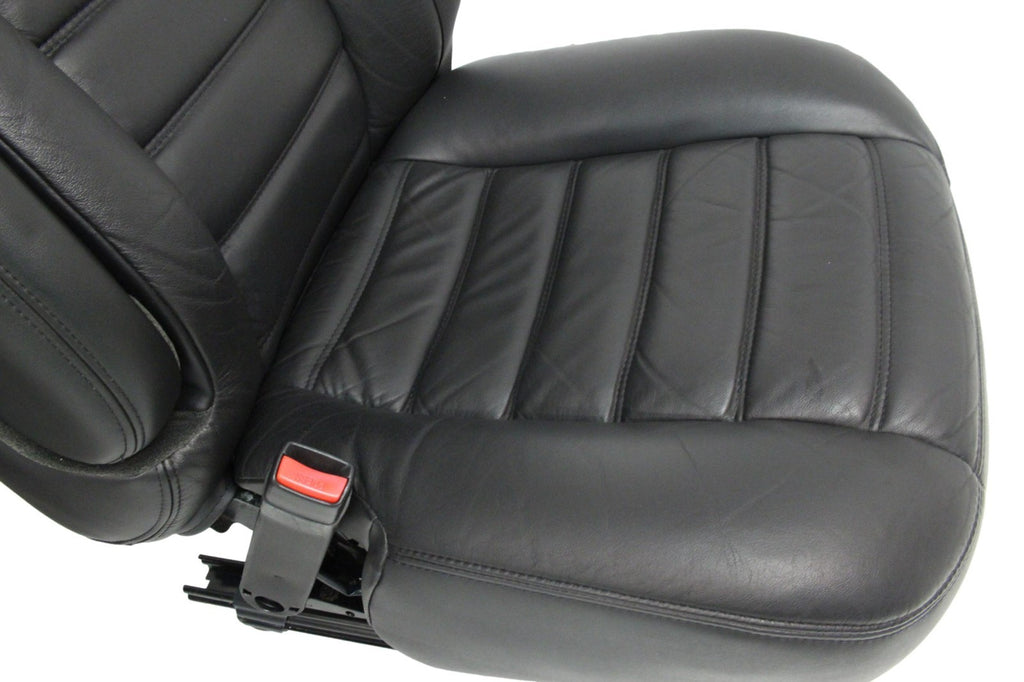 2003 - 2007 Hummer H2 Front Seats, Black Leather Powered Heated OEM