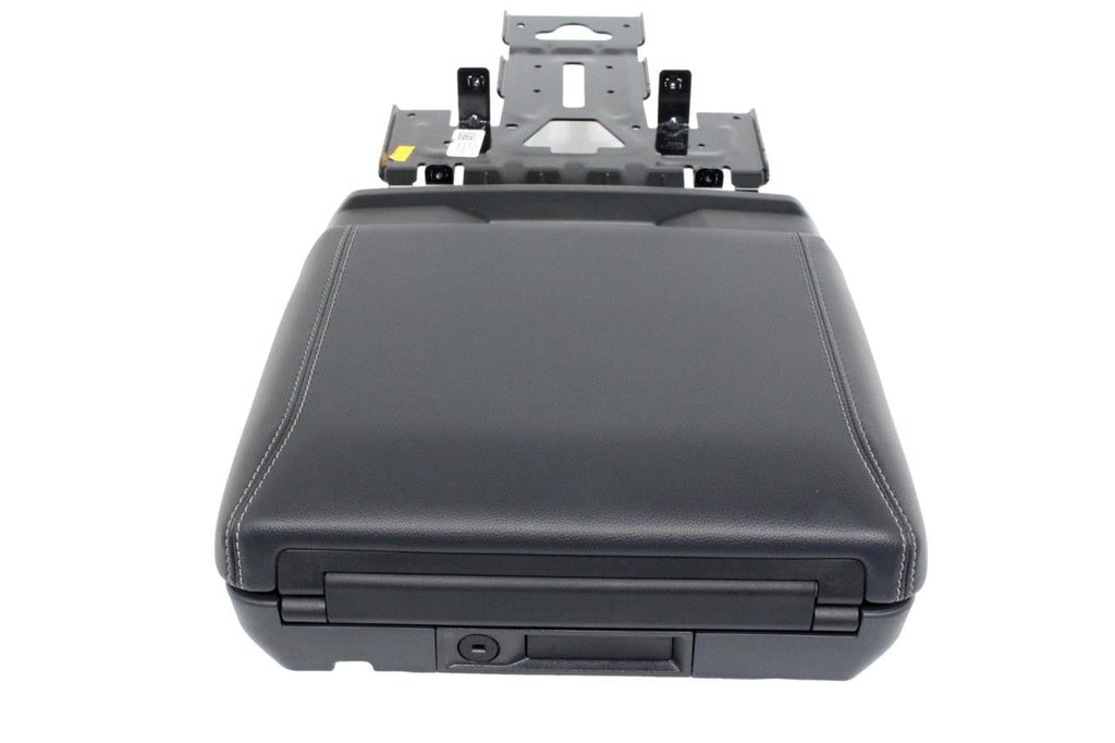 2021-2025 Ford F150 Workstation Center Console Armrest, Black Leather w/ Bracket