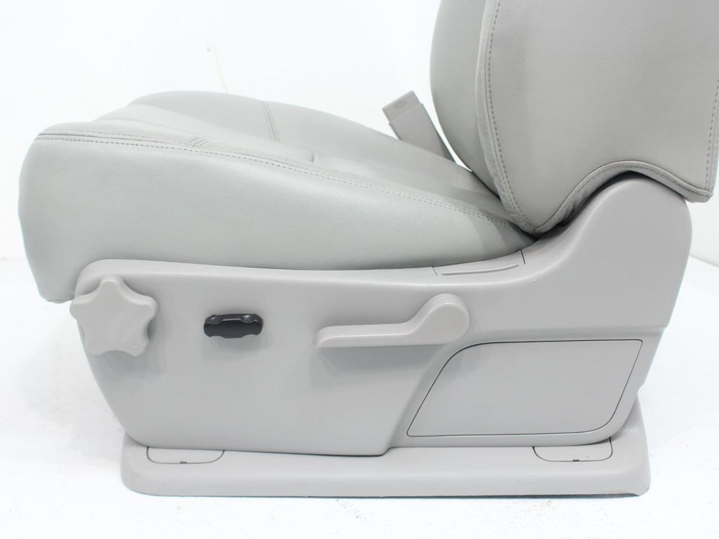 2007 - 2014 Sierra Silverado Front Seats, LT2 Gray Leather, Heated & Powered