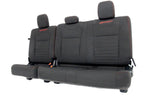 2015 - 2022 Ford F150 Super Duty Seats Set Ext Cab, XLT Sport Black Cloth Power