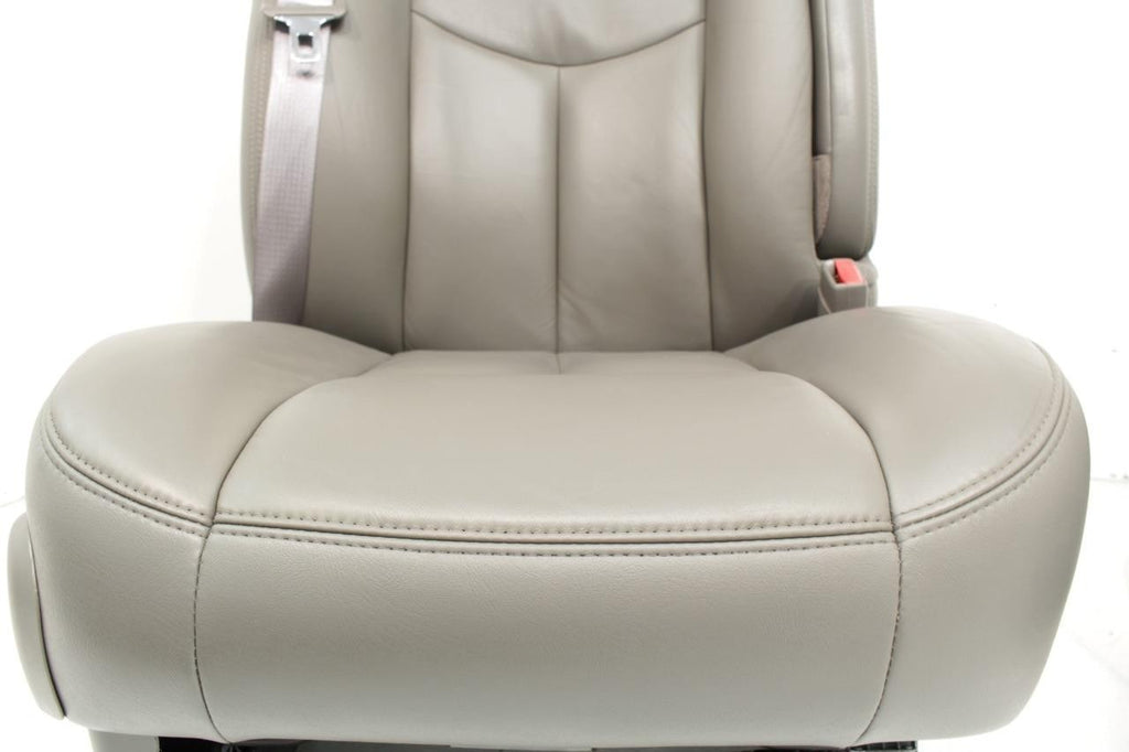 99 - 06 Silverado Sierra Tahoe Yukon Heated Power Leather Seats Pewter Gray OEM