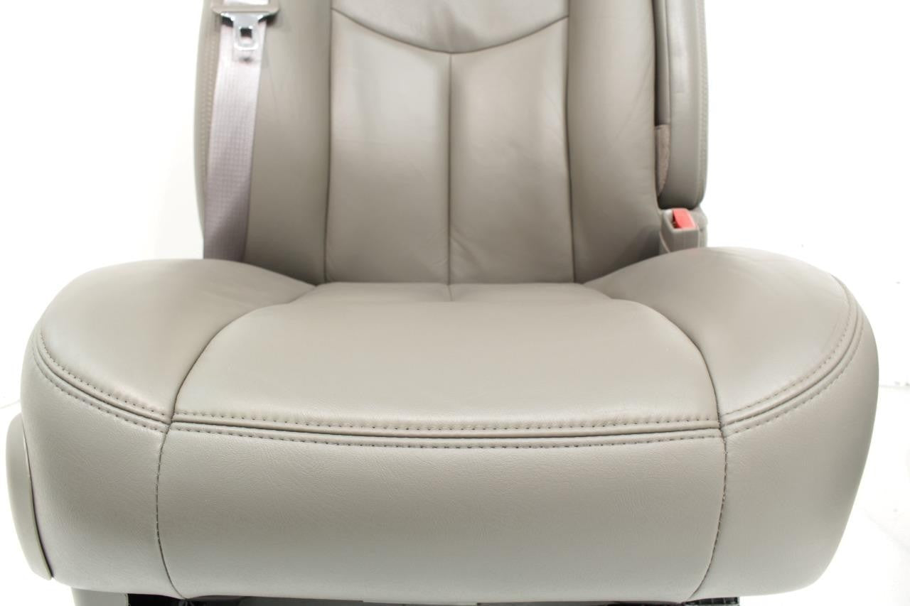 99 - 06 Silverado Sierra Tahoe Yukon Heated Power Leather Seats Pewter Gray OEM