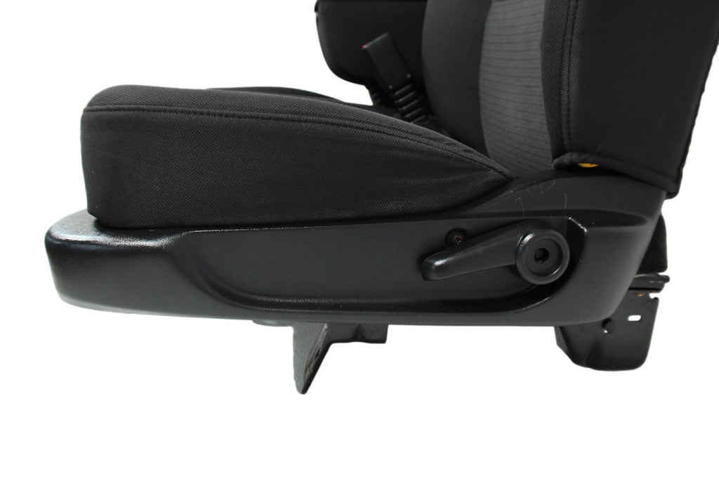 1998 - 2009 Ford Ranger Seats, 60-40 Split Bench, Black Gray Cloth, Extended Cab