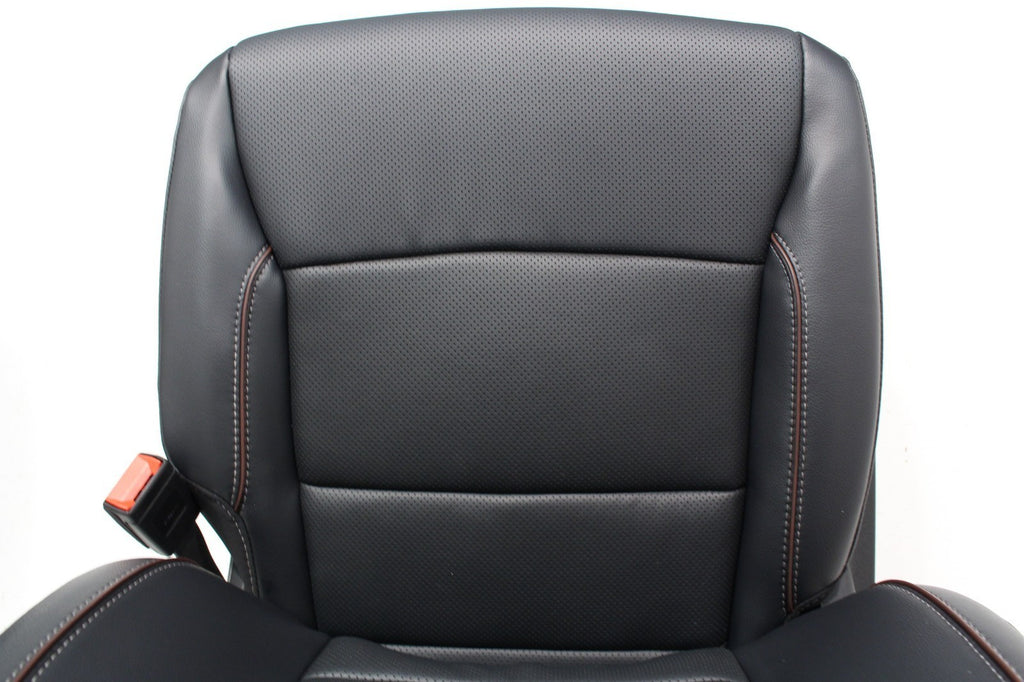 2023+ Ford Super Duty Seats Set, Crew Lariat Sport Black Leather Brown NEW